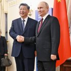 Putin y Xi Jinping en Rusia