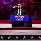 Elecciones Presidenciales 2024 | El cómico Tony Hinchcliffe, en el mitin de Trump en el Madison Square Garden