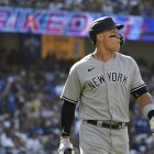 Imagen de archivo del beisbolista Aaron Judge