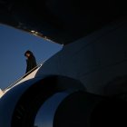 Kamala Harris en Green Bay, Wisconsin, este primero de noviembre. (AFP)