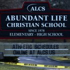 a cinta de la escena del crimen delimita los confines de la escuela Christian Life Abundant, donde el 16 de diciembre una alumna de 15 años disparó y mató a una profesora, a un alumno y a sí misma. El tirador hirió a otras seis personas