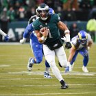 Jalen Hurts, de los Philadelphia Eagles