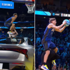 Dos capturas de pantallas de dos volcadas de Matthew "Mac" McClung