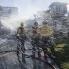 Bomberos en California