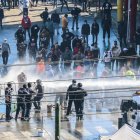Protestas de pescadores en Chile