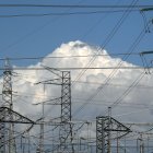 Una subestación eléctrica en España
