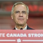 Carney en un evento de campaña/ Geoff Robins