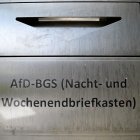 Buzón de Alternativa para Alemania (AfD)