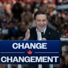 Poilievre en un evento de campaña en Ontario/ Peter Power