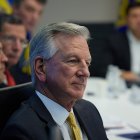 El senador Tommy Tuberville en Ucrania