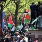 Pro-Hamas demonstration at DePaul University