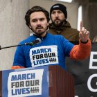 El activista David Hogg en una imagen de archivo