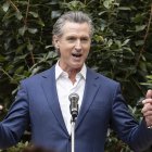 El gobernador Gavin Newsom en una imagen de archivo