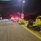 Escena de un tiroteo terrorista en Samaria el 14 de mayo de 2025