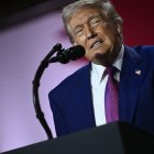 Trump en Qatar/ Brendan Smialowski