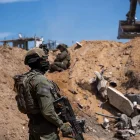 Soldados israelíes durante la Operación 'Carros de Gedeón'