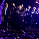 Acto de campaña encabezado por el presidente Milei/ Stringer