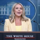 La secretaria de prensa de la Casa Blanca, Karoline Leavitt