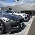 Vehículos Jaguar Land Rover en Inglaterra