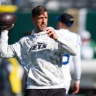 Aaron Rodgers, durante un juego con los New York Jets