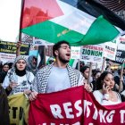 Manifestantes antiisraelíes