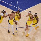 Haliburton y los Pacers celebran otra gran victoria ante los Knicks