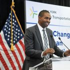 Delgado durante un evento en Nueva York/ Marc A. Hermann