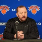 Tom Thibodeau, durante una rueda de prensa