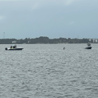 La avioneta sumergida en el Río Indian