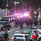 LAPD impone toque de queda en centro de Los Ángeles tras disturbios