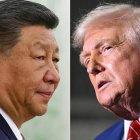El presidente Xi Jinping y el presidente Donald Trump