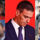 Los investigados por corrupción del entorno de Pedro Sánchez