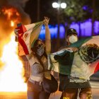 Protestas violentas en L.A.