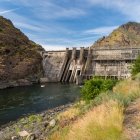 Presa de Hells Canyon en el río Snake