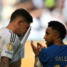 Fede Valverde se lamenta tras fallar un penal a los noventa minutos