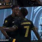 Panamá celebra el gol