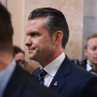 Hegseth en Capitol Hill/ Alex Wroblewski