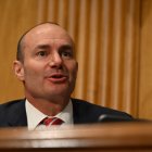 El senador Lee en Capitol Hill/ Andrew Caballero- Reynolds