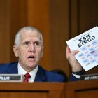 El senador Thom Tillis en una imagen de archivo
