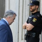 Santos Cerdán entra a la Corte Suprema