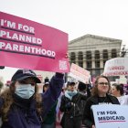 Protesta a favor de Planned Parenthood/ Drew Angerer