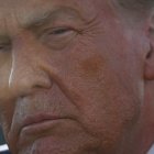 Fotografía en primer plano del presidente Donald Trump