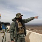 A druze fighter in Syria