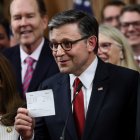 Mike Johnson en Capitol Hill/ Jemal Countess