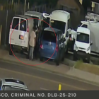 Cámara de seguridad del ataque