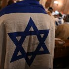 Ceremonia de conmemoración organizada por la comunidad judía.