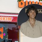Local de Dunkin'. El actor Gavin Casalegno