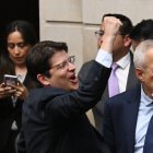 Miguel Uribe Turbay reacciona ante una votación del Senado en Colombia (Archivo)