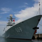 Un buque de guerra chino (Archivo)