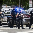 Agentes del Servicio Secreto y del Departamento de Policía de Parques, en Washington DC